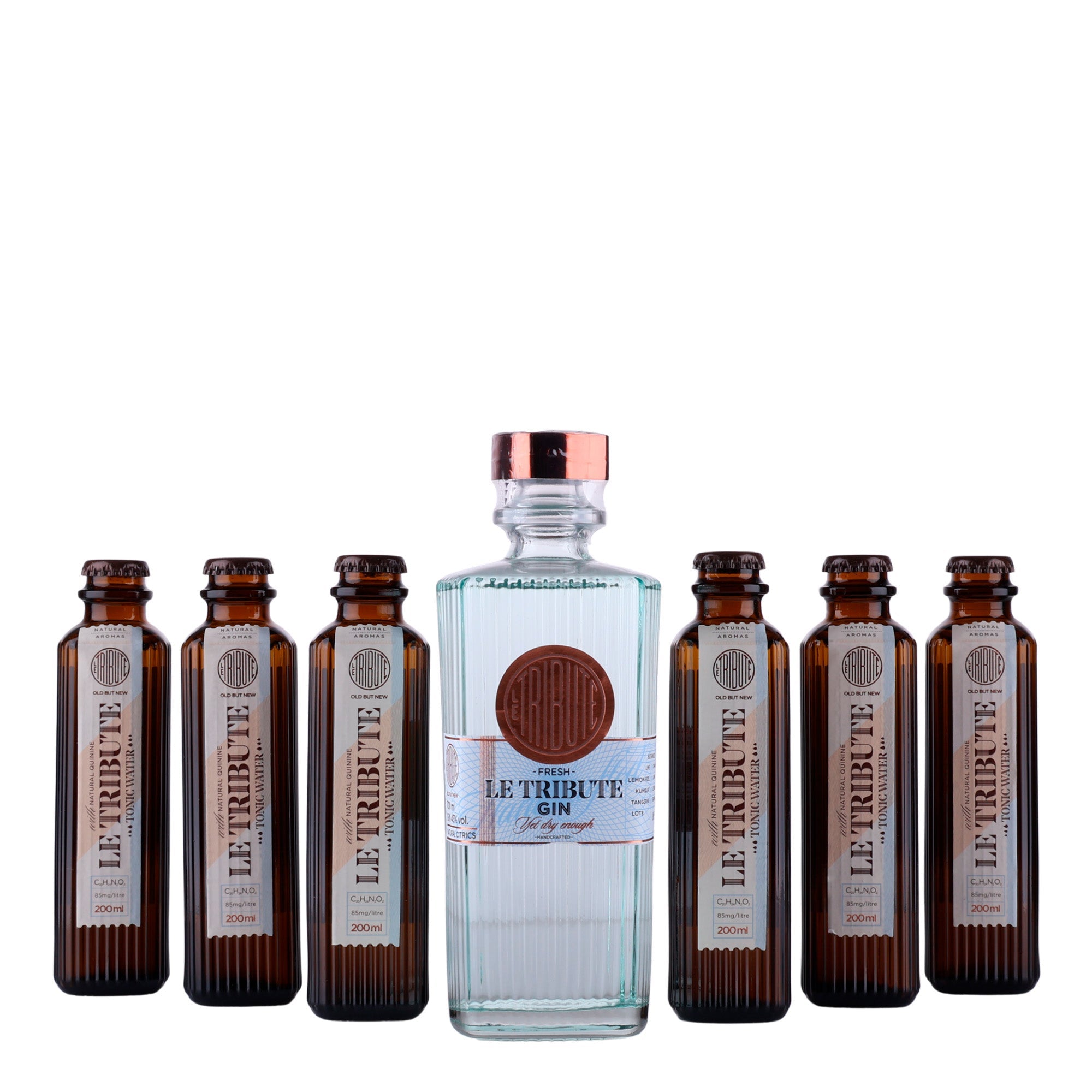 Le Tribute Gin Cadeaupakket - 70cl - 43% [Cadeauverpakking]